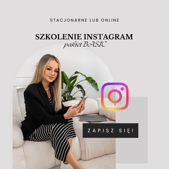 SZKOLENIE INSTAGRAM 1:1 PAKIET BASIC